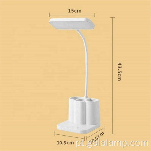 Lâmpada de mesa LED minimalista regulável